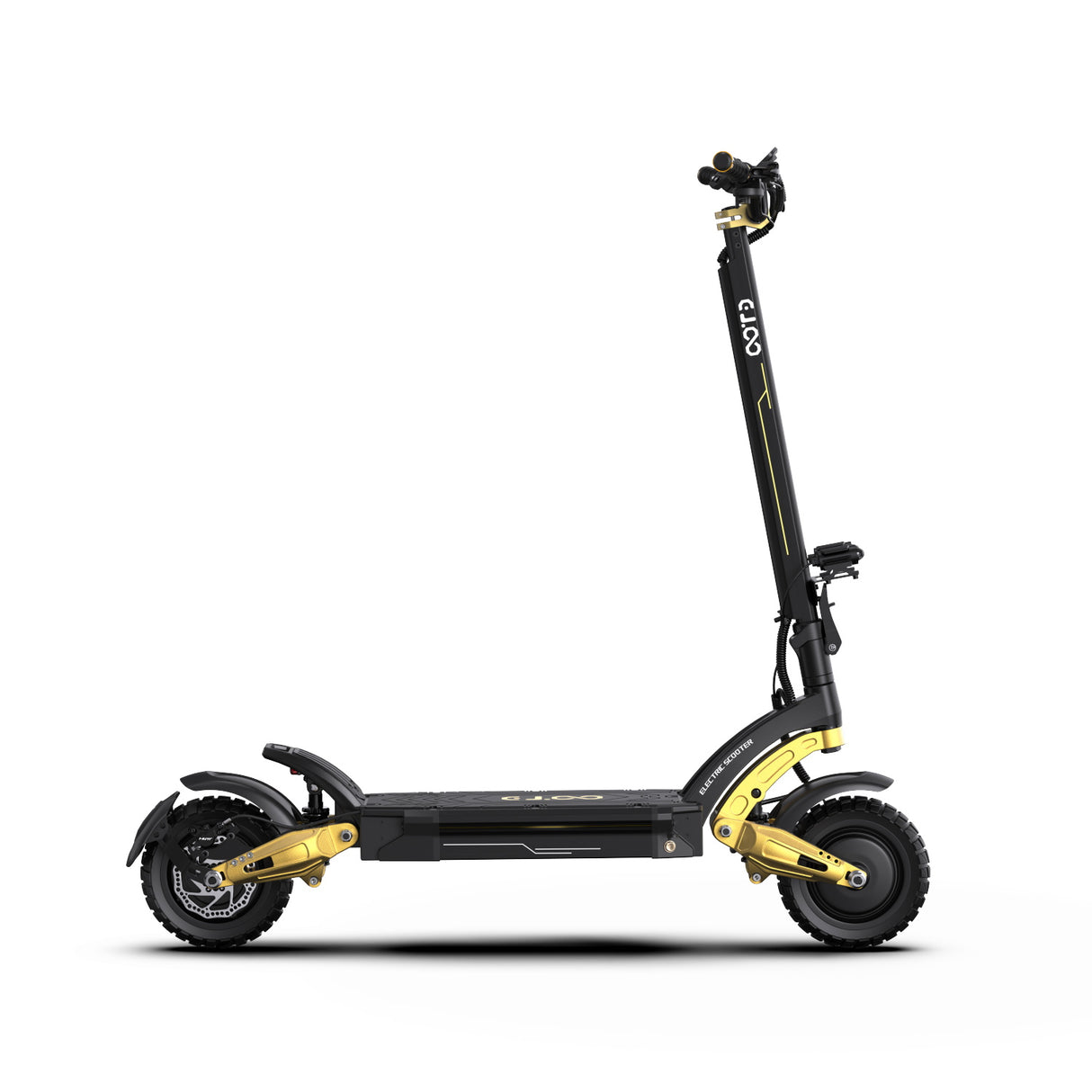 OOTD S30 Trottinette Electrique Tout Terrain 10 Pouces 1200W*2 Double Moteur 52V 23.4Ah Batterie