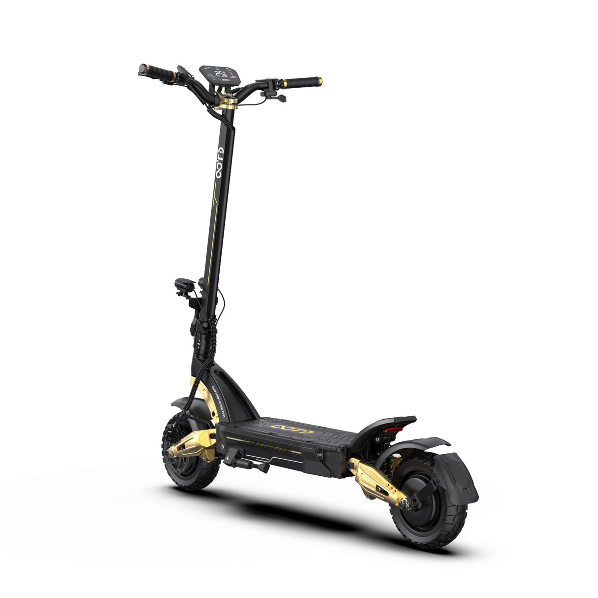 OOTD S30 Trottinette Electrique Tout Terrain 10 Pouces 1200W*2 Double Moteur 52V 23.4Ah Batterie