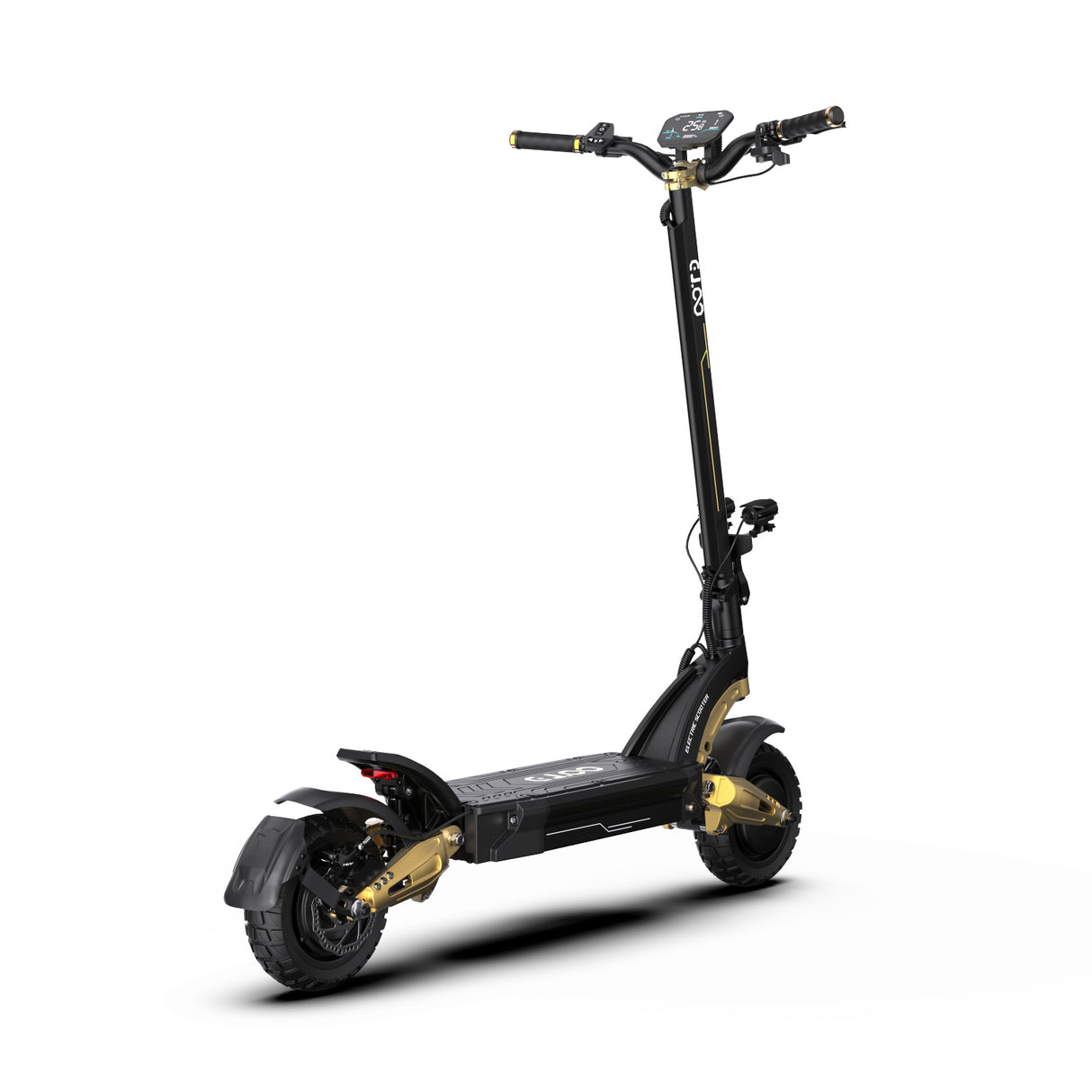 OOTD S30 Trottinette Electrique Tout Terrain 10 Pouces 1200W*2 Double Moteur 52V 23.4Ah Batterie