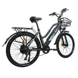 ORLMS CITY BIKE Vélo électrique pour femmes 26“ cadre bas Moteur 500W 48V 15AH Batterie