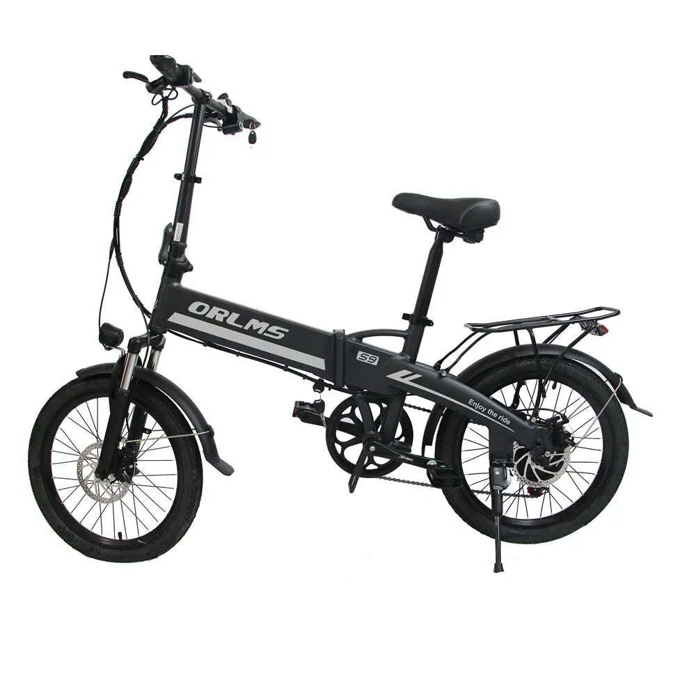 ORLMS S9 Vélo électrique City Commuter 20" Moteur 500W 48V 13Ah Batterie
