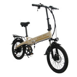 ORLMS S9 Vélo électrique City Commuter 20" Moteur 500W 48V 13Ah Batterie