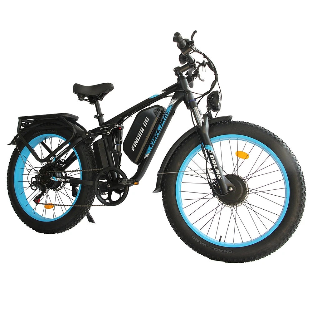 ORLMS V3 VTT électrique 26" 2000W double moteur 52V 25Ah Batterie
