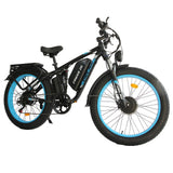ORLMS V3 VTT électrique 26" 2000W double moteur 52V 25Ah Batterie