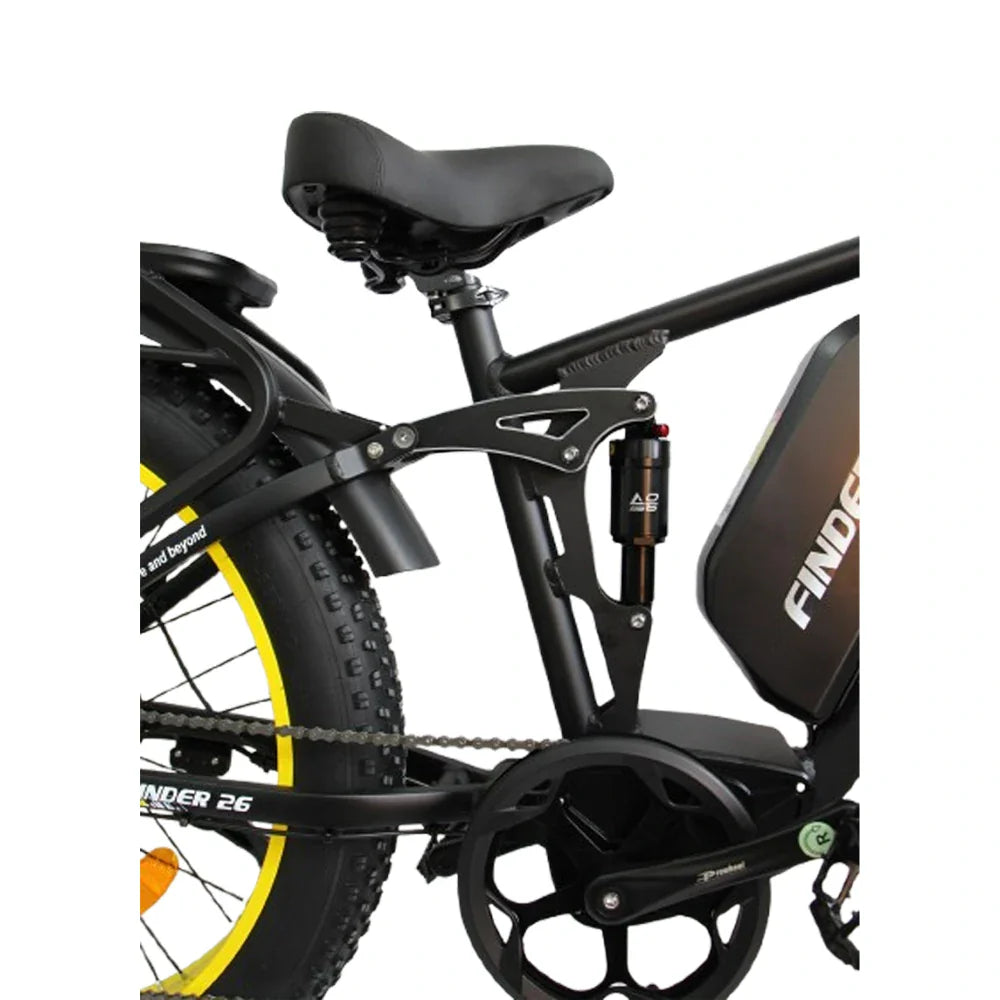 ORLMS FINDER26 26" Vélo de montagne électrique 1000W*2 Moteur double 52V 25Ah Batterie