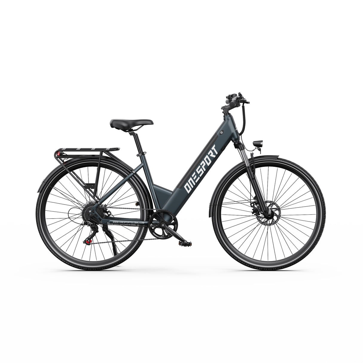 ONESPORT OT12 27.5" Vélo Électrique Urbain 250W Moteur 36V 13Ah Batterie Prise en Charge de l'App