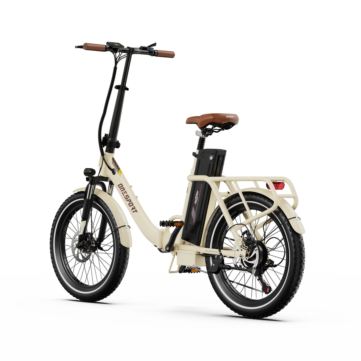 ONESPORT OT16-2 20" Vélo électrique Pliant 250W Moteur 48V 17Ah Batterie Application de soutien