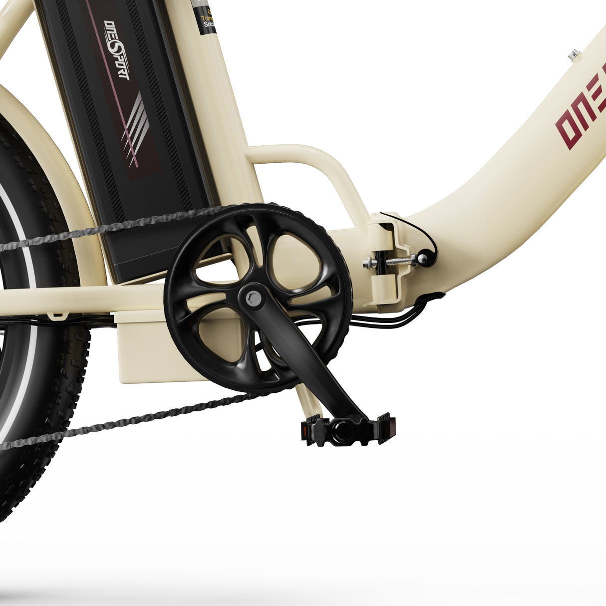 ONESPORT OT16-2 20" Vélo électrique Pliant 250W Moteur 48V 17Ah Batterie Application de soutien