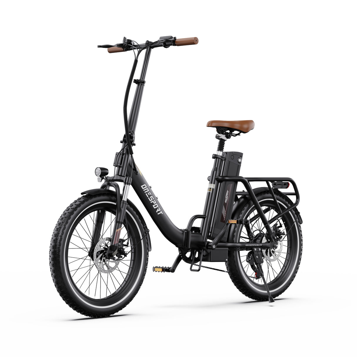 ONESPORT OT16-2 20" Vélo électrique Pliant 250W Moteur 48V 17Ah Batterie Application de soutien