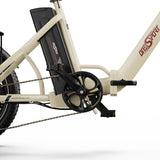 ONESPORT OT30 PRO 20" Tricycle Électrique Pliable 3 Roues Moteur 500W 48V 18Ah Batterie