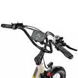 ONESPORT OT30 PRO 20" Tricycle Électrique Pliable 3 Roues Moteur 500W 48V 18Ah Batterie