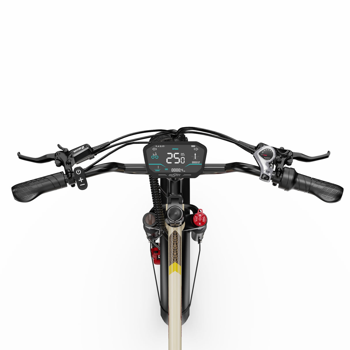 ONESPORT OT30 PRO 20" Tricycle Électrique Pliable 3 Roues Moteur 500W 48V 18Ah Batterie