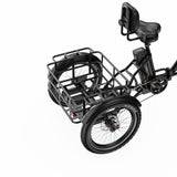ONESPORT OT30 PRO 20" Tricycle Électrique Pliable 3 Roues Moteur 500W 48V 18Ah Batterie
