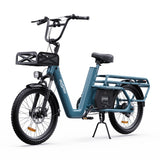 OneSport OT01 20" Vélo électrique Step-Through Longtail Cargo Moteur 650W Batterie 48V 27Ah