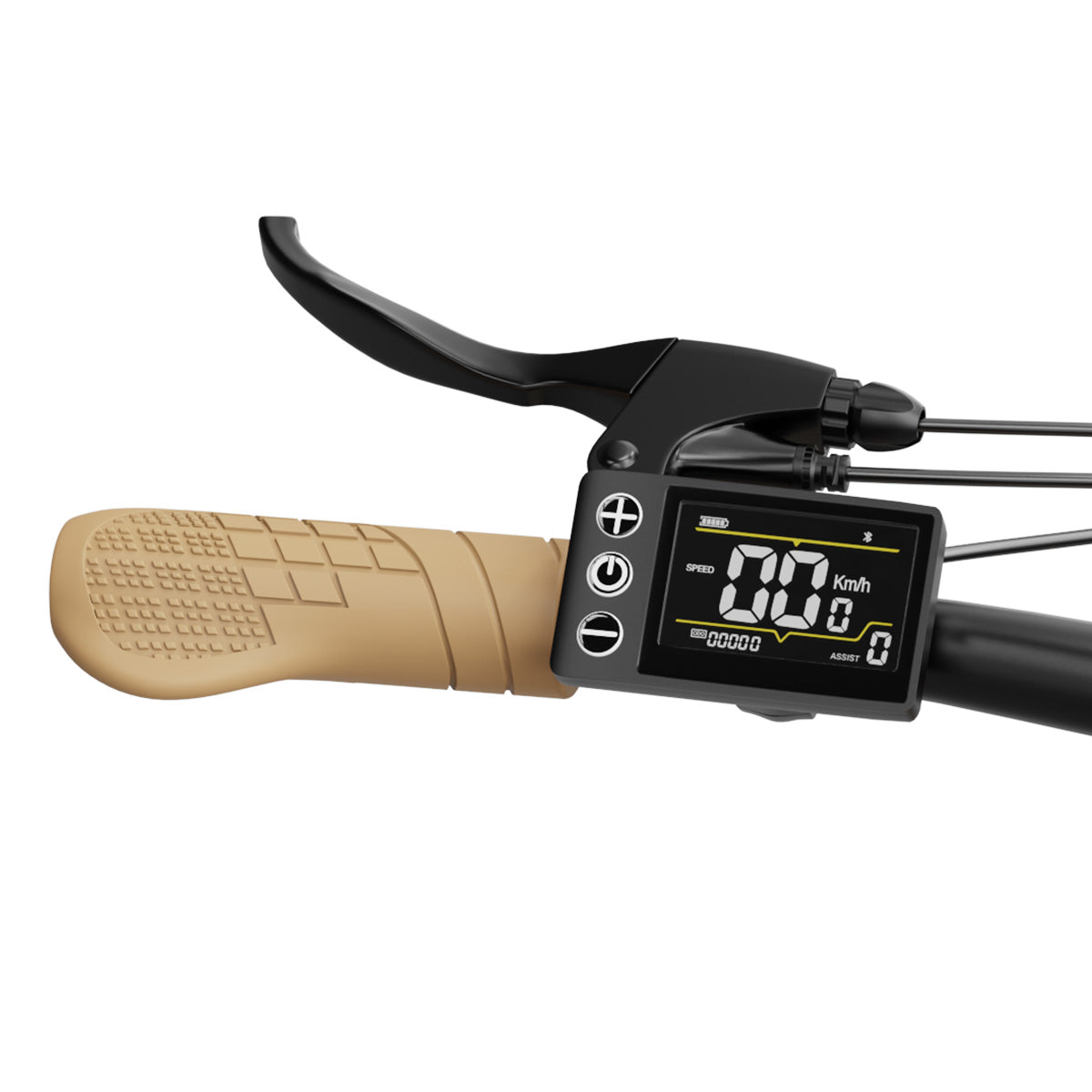 Écran LCD étanche Pour Vélo électrique - Compatible Guidon 22.2 à 31.8mm, Contrôleur UART #2
