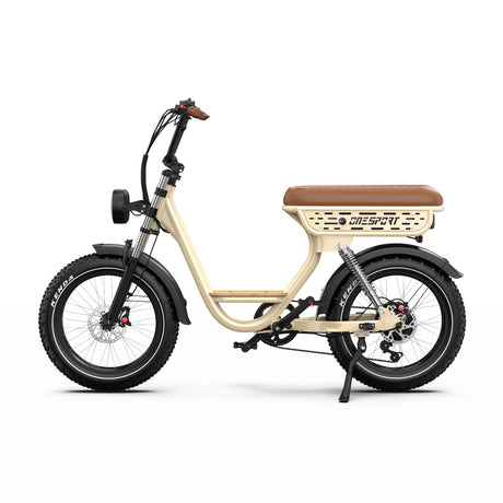 ONESPORT W77 20" Vélo Électrique Rétro 500W Moteur 48V 18Ah Batterie