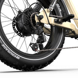ONESPORT W77 20" Vélo Électrique Rétro 500W Moteur 48V 18Ah Batterie
