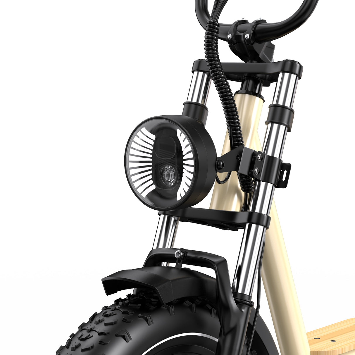 ONESPORT W77 20" Vélo Électrique Rétro 500W Moteur 48V 18Ah Batterie