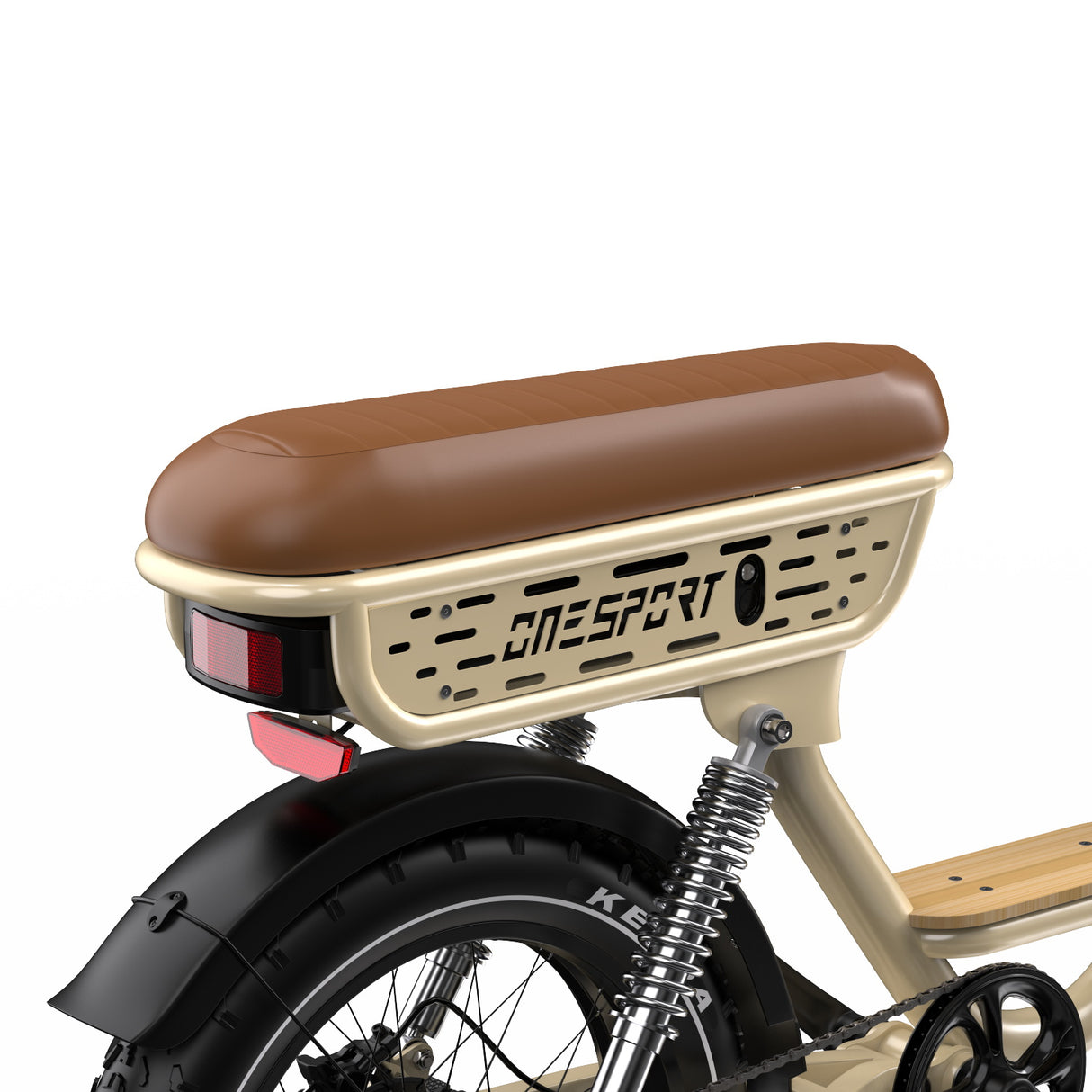 ONESPORT W77 20" Vélo Électrique Rétro 500W Moteur 48V 18Ah Batterie