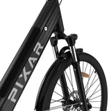 PIXAR Cruiser 27.5" Vélo Électrique Urbain 250W Moteur 36V 12.8Ah Batterie