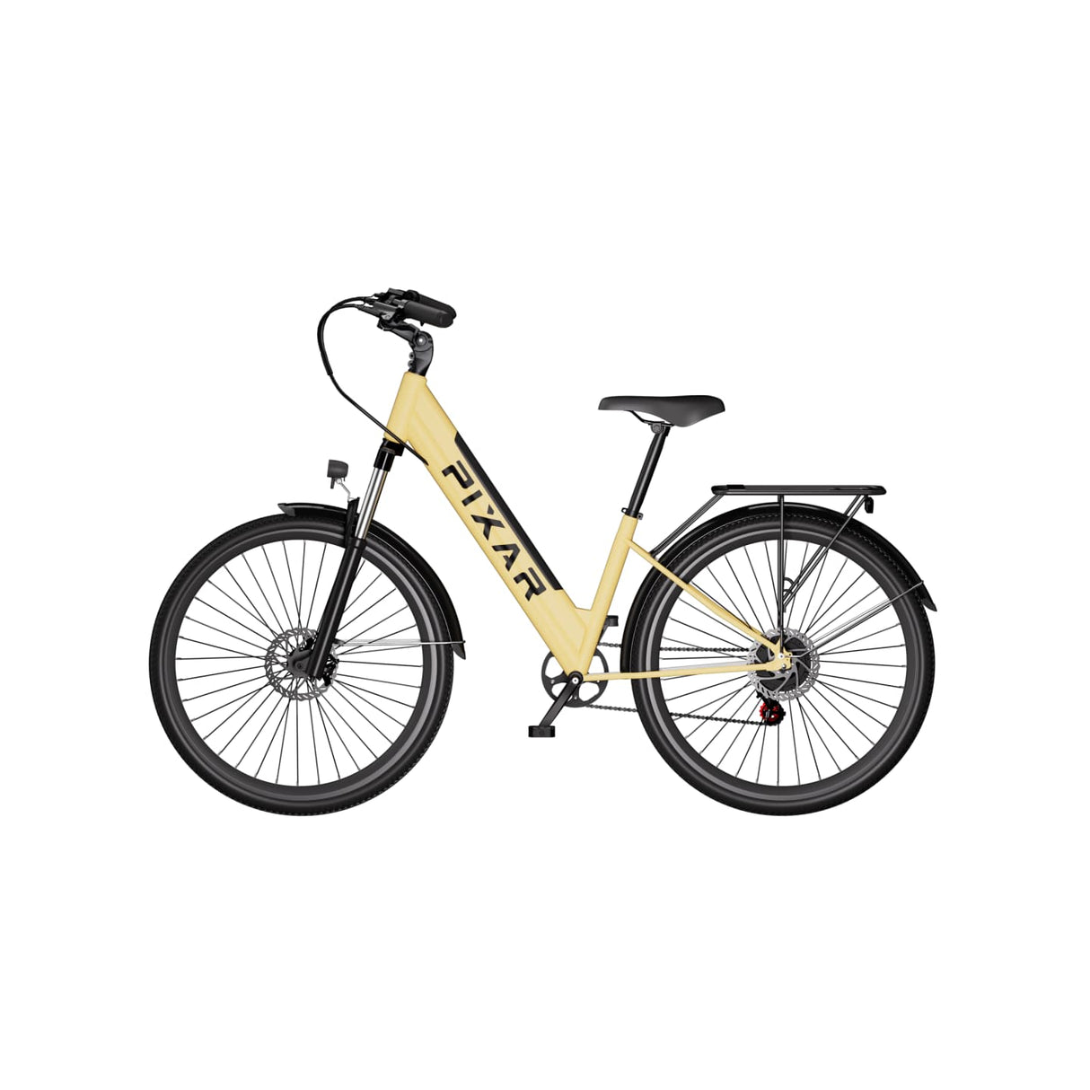 PIXAR Cruiser 27.5" Vélo Électrique Urbain 250W Moteur 36V 12.8Ah Batterie