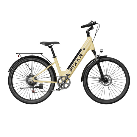 PIXAR Cruiser 27.5" Vélo Électrique Urbain 250W Moteur 36V 12.8Ah Batterie