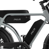 PIXAR M9 20" Fat Tire Vélo électrique rétro 250W Moteur 48V 35Ah Batterie