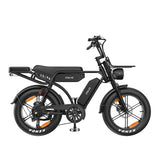 PIXAR M9 20" Fat Tire Vélo électrique rétro 250W Moteur 48V 35Ah Batterie