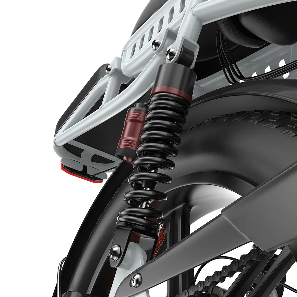 PIXAR M9 20" Fat Tire Vélo électrique rétro 250W Moteur 48V 35Ah Batterie