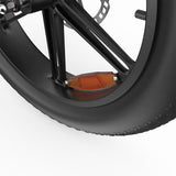 PIXAR M9 20" Fat Tire Vélo électrique rétro 250W Moteur 48V 35Ah Batterie