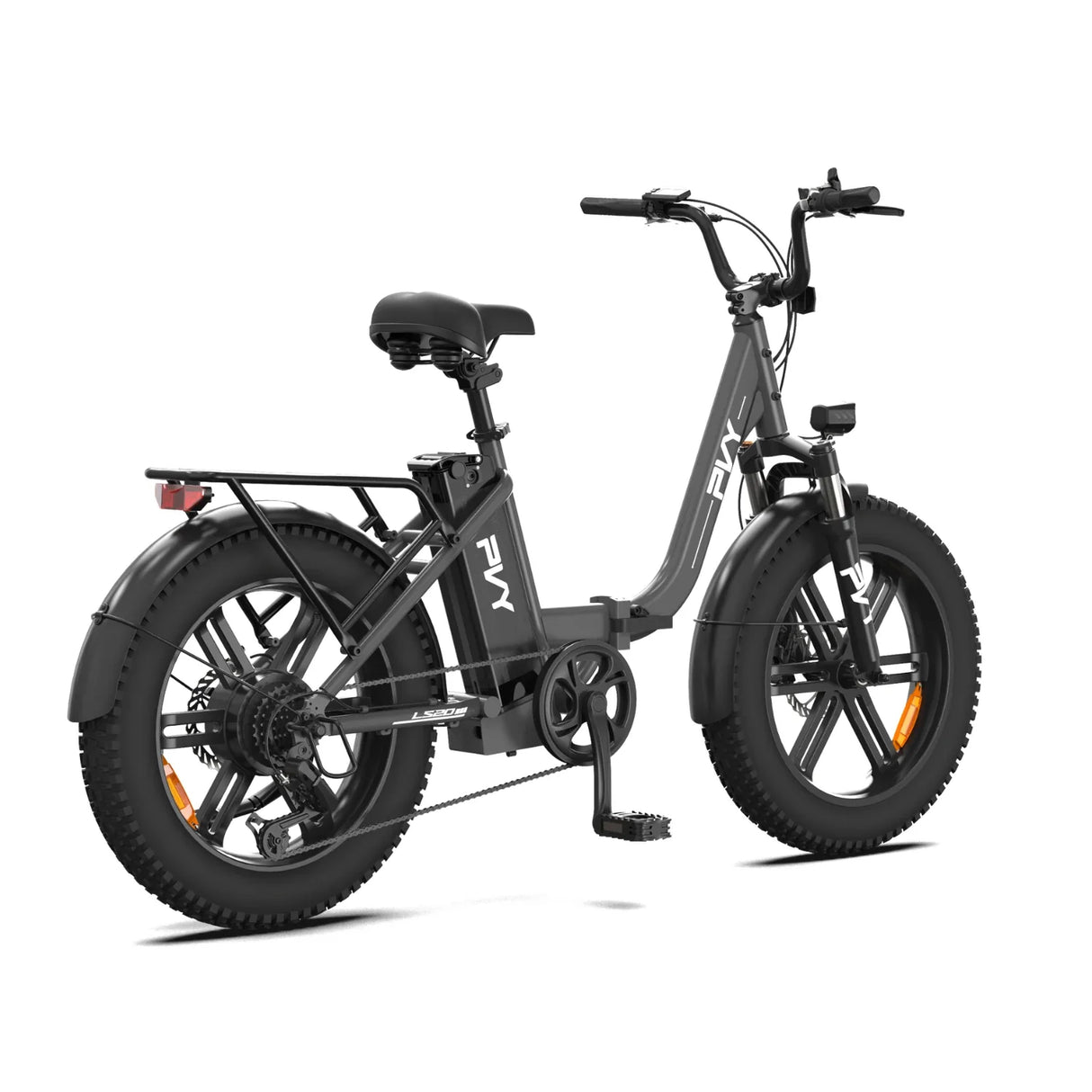 PVY LS20 20" Vélo électrique de ville à enjambement 250W Moteur 48V 16,5AH Batterie