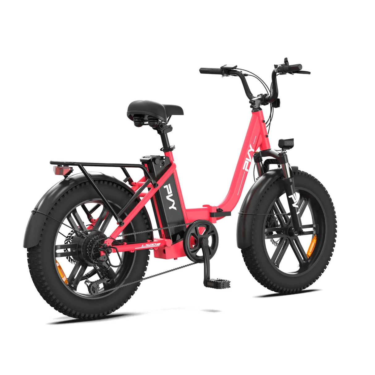 PVY LS20 20" Vélo électrique de ville à enjambement 250W Moteur 48V 16,5AH Batterie