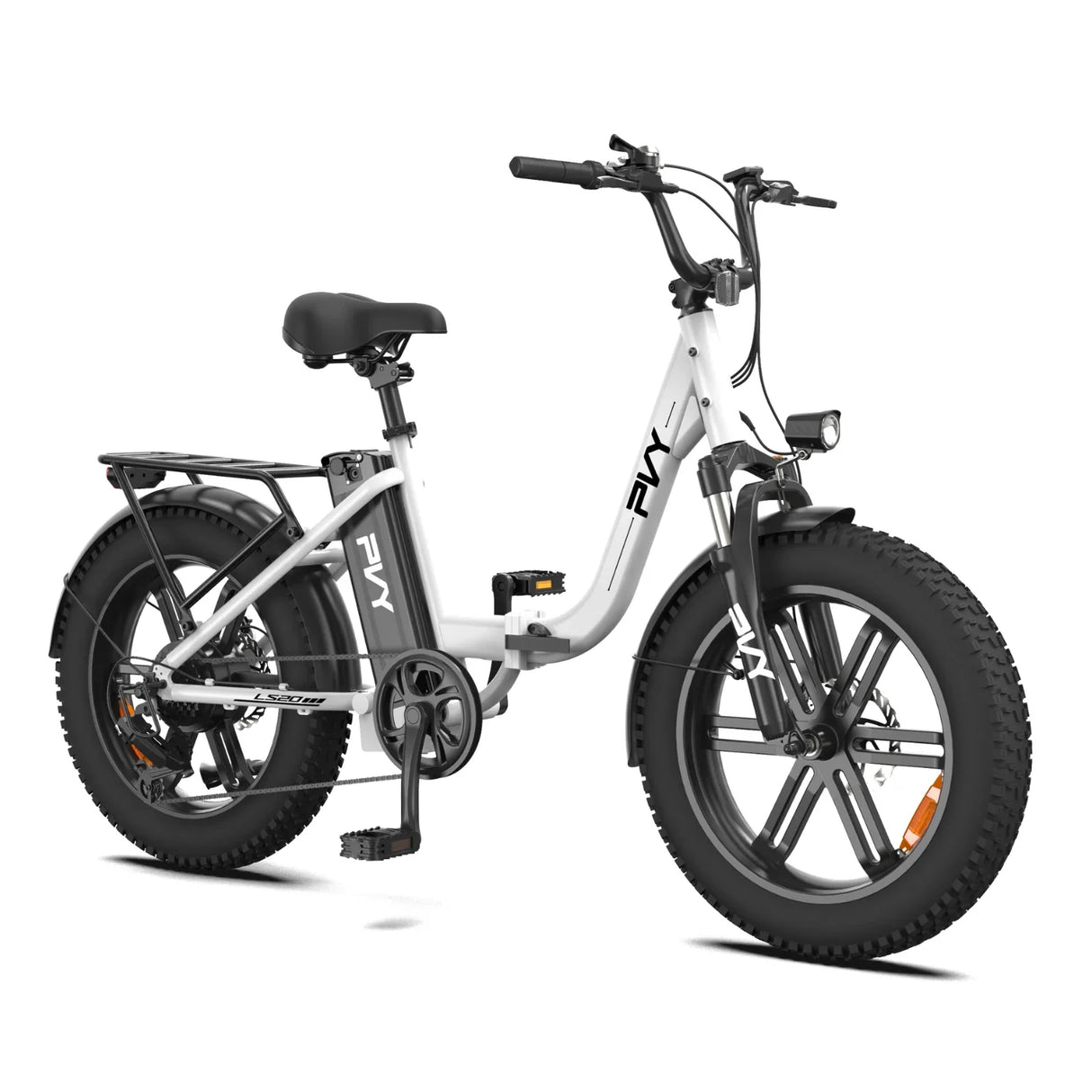 PVY LS20 20" Vélo électrique de ville à enjambement 250W Moteur 48V 16,5AH Batterie