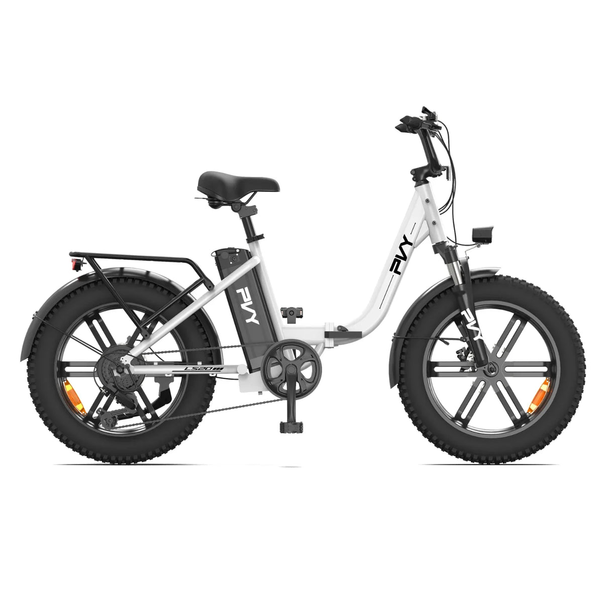 PVY LS20 20" Vélo électrique de ville à enjambement 250W Moteur 48V 16,5Ah Batterie