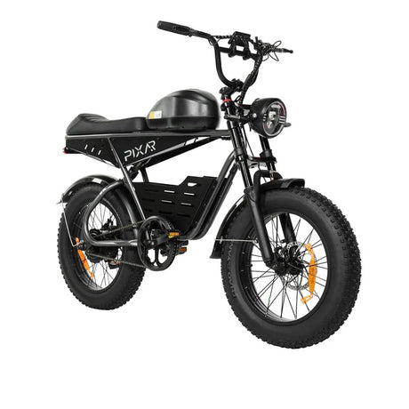 PIXAR SuperV 20" Vélo Électrique à Pneus Épais 500W Moteur 48V 30/15.6Ah Batterie