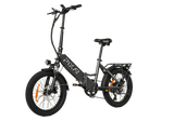 PIXAR Wind1 20" Vélo Électrique Pliant 500W Moteur de Pointe 48V 10.4Ah Batterie
