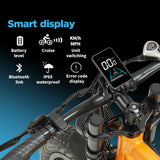 RANDRIDE YX80-2 Vélo électrique de montagne 26" 1000W*2 Dual Motors 48V 20Ah Batterie