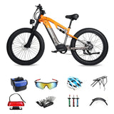 RANDRIDE YX80 26" Fat Tire Vélo électrique de montagne 1500W Moteur 48V 16Ah Batterie