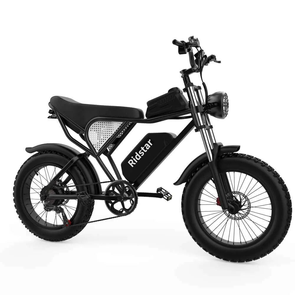 Ridstar Q20 Fat Tires Vélo électrique 1000W Moteur 48V 20Ah batteri