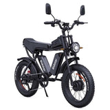Ridstar Q20 Pro Fat Tires Vélo électrique 2*1000W Moteur 52V 20Ah Dubbelbatteri