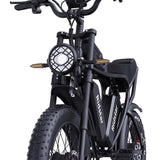 Ridstar Q20 Pro Fat Tires Vélo électrique 2*1000W Moteur 52V 20Ah Dubbelbatteri