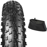 SHENGMILO Pneu extérieur et pneu intérieur pour vélo électrique 26x3,0 pouces