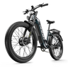 SHENGMILO S700 PRO 26" Vélo de ville électrique à gros pneus Step-Thru 1000W*2 Double Moteur 48V 25Ah Batterie