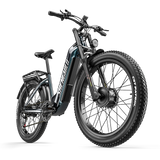 SHENGMILO S700 PRO 26" Vélo de ville électrique à gros pneus Step-Thru 1000W*2 Double Moteur 48V 25Ah Batterie