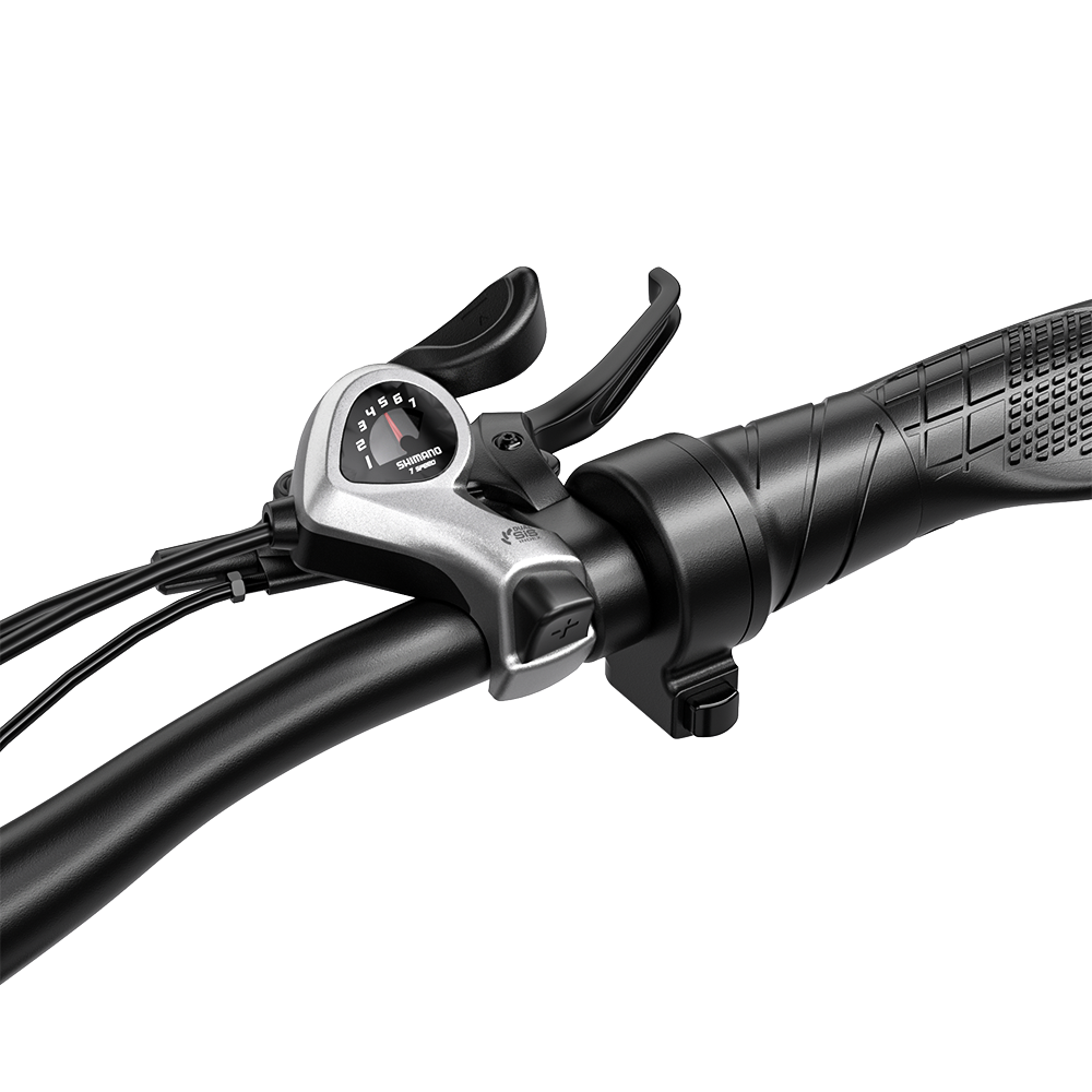 SHENGMILO S700 PRO 26" Vélo de ville électrique à gros pneus Step-Thru 1000W*2 Double Moteur 48V 25Ah Batterie