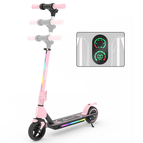 SIMATE S2PRO 6.5" Trottinette Électrique Pliable pour Enfants 130W Moteur 21.6V 2.5Ah Batterie