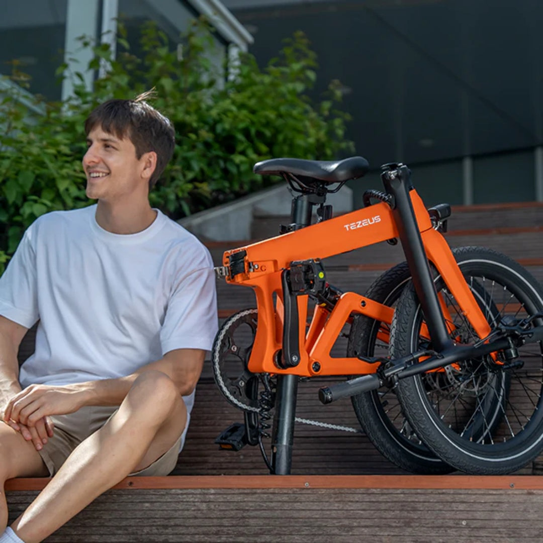 TEZEUS Swift 20" Vélo Électrique Pliant 250W Moteur 36V 7Ah Batterie
