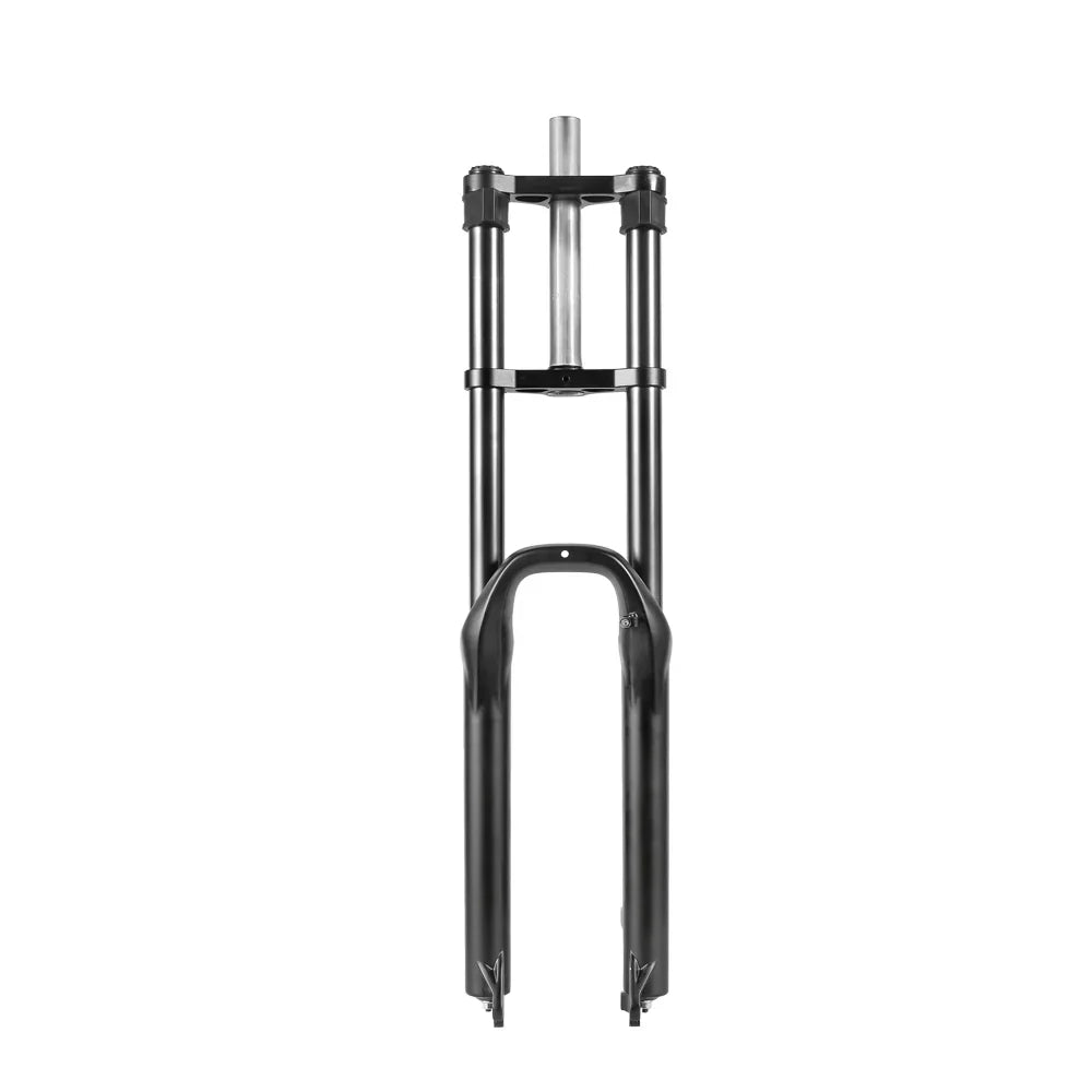 SHENGMILO MX05 Amortisseur avant pour vélo électrique Fourche à suspension avant à double épaulement-1