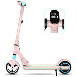 SIMATE S3 6,5" Trottinette électrique pliable pour enfant 130W Moteur 24V 2,5Ah Batterie