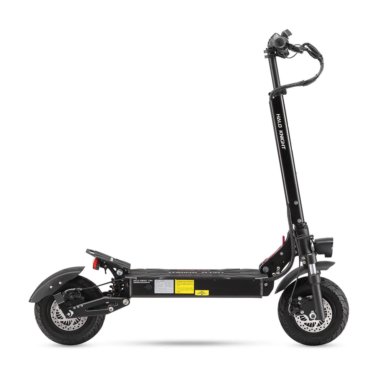 HALO KNIGHT T104(2025) 10" Trotinette Électrique Tout Terrain 2*1200W Moteur 52V 21Ah Batterie(Version Améliorée)